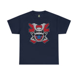 187th Infantry Rakkasan Insignia - Unisex Heavy Cotton Tee T-Shirt Printify Navy S 