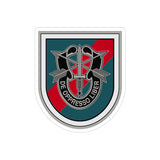 20th Special Forces Insignia Indoor Outdoor Sticker Paper products Printify 6" × 6" Die-Cut Transparent