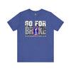 442nd Regimental Combat Team Go For Broke - Athletic Fit Team Shirt T-Shirt Printify Heather True Royal S 