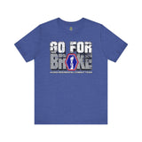 442nd Regimental Combat Team Go For Broke - Athletic Fit Team Shirt T-Shirt Printify Heather True Royal S 