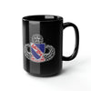 508th PIR Wings Black Mug Mug Printify 15oz 