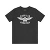 American Marauder Flying Logo - Athletic Fit Team Shirt T-Shirt Printify Dark Grey Heather S 