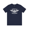 American Marauder Flying Logo - Athletic Fit Team Shirt T-Shirt Printify Navy S 