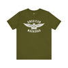 American Marauder Flying Logo - Athletic Fit Team Shirt T-Shirt Printify Olive S 