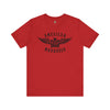 American Marauder Flying Logo - Athletic Fit Team Shirt T-Shirt Printify Red S 