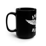 American Marauder Flying Logo Black Mug Mug Printify 