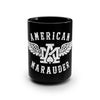 American Marauder Flying Logo Black Mug Mug Printify 