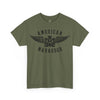 American Marauder Flying Logo Standard Fit Cotton Shirt T-Shirt Printify 