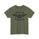 American Marauder Flying Logo Standard Fit Cotton Shirt T-Shirt Printify 