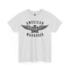 American Marauder Flying Logo Standard Fit Cotton Shirt T-Shirt Printify 