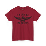 American Marauder Flying Logo Standard Fit Cotton Shirt T-Shirt Printify 