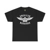 American Marauder Flying Logo Standard Fit Cotton Shirt T-Shirt Printify Black 2XL 