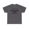 American Marauder Flying Logo Standard Fit Cotton Shirt T-Shirt Printify Charcoal M 