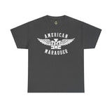 American Marauder Flying Logo Standard Fit Cotton Shirt T-Shirt Printify Dark Heather S 