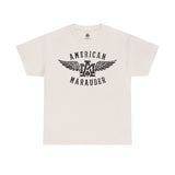 American Marauder Flying Logo Standard Fit Cotton Shirt T-Shirt Printify Ice Grey S 