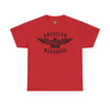 American Marauder Flying Logo Standard Fit Cotton Shirt T-Shirt Printify Red S 