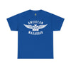 American Marauder Flying Logo Standard Fit Cotton Shirt T-Shirt Printify Royal M 