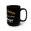 Army Security Agency 15oz Black Mug Mug Printify 