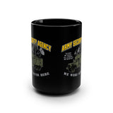 Army Security Agency Sneaky Truck Black Mug Mug Printify 