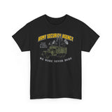 Army Security Agency Sneaky Truck - Unisex Heavy Cotton Tee T-Shirt Printify 