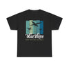 Blue Skies Jump Towers - Fort Moore - Unisex Heavy Cotton Tee T-Shirt Printify Black S 