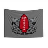 First Special Service Force Double-Sided Flag - 36 x 60 Home Decor Printify 