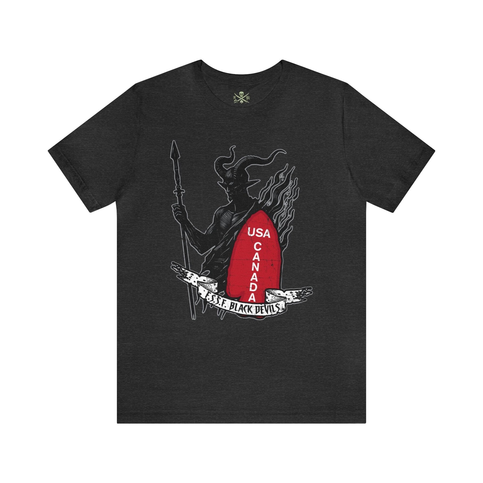 First Special Service Forces Black Devil - Athletic Fit Team Shirt ...