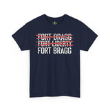 Fort Liberty Fort Bragg - Standard Fit Cotton Shirt T-Shirt Printify 