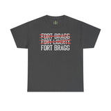 Fort Liberty Fort Bragg - Standard Fit Cotton Shirt T-Shirt Printify Dark Heather S 