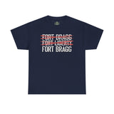 Fort Liberty Fort Bragg - Standard Fit Cotton Shirt T-Shirt Printify Navy S 