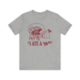 I ate a 96er - Athletic Fit Team Shirt T-Shirt Printify Athletic Heather S 