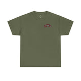 Left Chest LRP LRS LRRP Scroll Standard Fit Cotton Shirt T-Shirt Printify Military Green M 