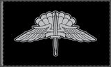 Military Free Fall (HALO) Badge Double-Sided Flag - 36 x 60 Home Decor Printify 36'' × 60'' 