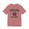 Pineland Alumni - Athletic Fit Team Shirt T-Shirt Printify 