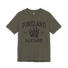 Pineland Alumni - Athletic Fit Team Shirt T-Shirt Printify 