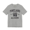 Pineland Alumni - Athletic Fit Team Shirt T-Shirt Printify 