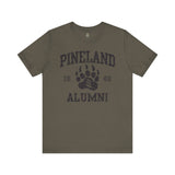 Pineland Alumni - Athletic Fit Team Shirt T-Shirt Printify Army S 