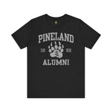 Pineland Alumni - Athletic Fit Team Shirt T-Shirt Printify Black S 