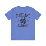 Pineland Alumni - Athletic Fit Team Shirt T-Shirt Printify Heather Columbia Blue S 