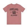 Pineland Alumni - Athletic Fit Team Shirt T-Shirt Printify Heather Mauve S 