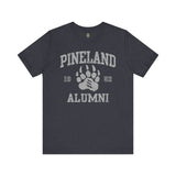 Pineland Alumni - Athletic Fit Team Shirt T-Shirt Printify Heather Navy S 