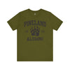 Pineland Alumni - Athletic Fit Team Shirt T-Shirt Printify Olive S 