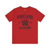 Pineland Alumni - Athletic Fit Team Shirt T-Shirt Printify Red S 