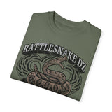 Rattlesnake Dropzone Fort Chaffee Arkansas Dyed Soft Cotton Shirt T-Shirt Printify 