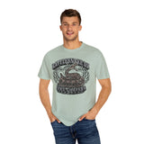 Rattlesnake Dropzone Fort Chaffee Arkansas Dyed Soft Cotton Shirt T-Shirt Printify 