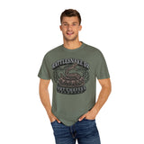 Rattlesnake Dropzone Fort Chaffee Arkansas Dyed Soft Cotton Shirt T-Shirt Printify 