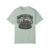 Rattlesnake Dropzone Fort Chaffee Arkansas Dyed Soft Cotton Shirt T-Shirt Printify Bay S 