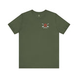 Southern Pineland Security Company Front and Back - Athletic Fit Team Shirt T-Shirt Printify Military Green S 