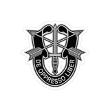 Special Forces Insignia Indoor Outdoor Sticker Paper products Printify 