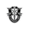 Special Forces Insignia Indoor Outdoor Sticker Paper products Printify 4" × 4" Die-Cut Transparent